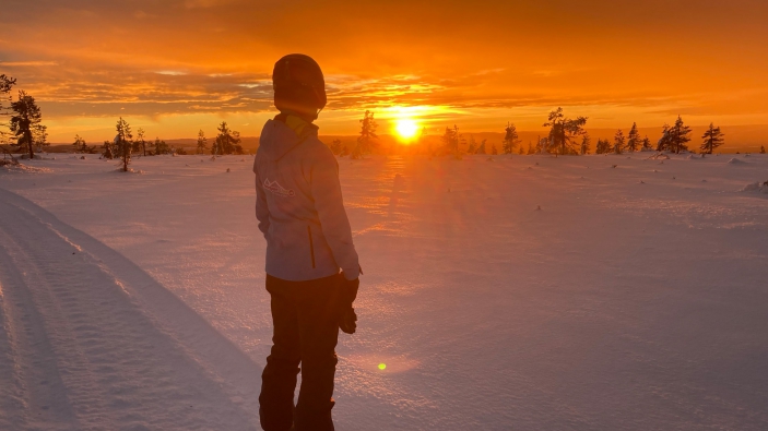 Wintersport in Scandinavian Mountains