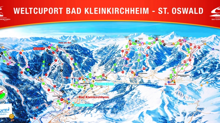 Pistekaart Badkleinkirchheim Pistekaart Badkleinkirchheim