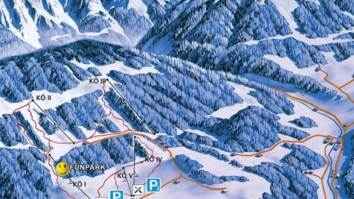 Pistekaart Hollenstein an der Ybbs Pistekaart Hollenstein an der Ybbs