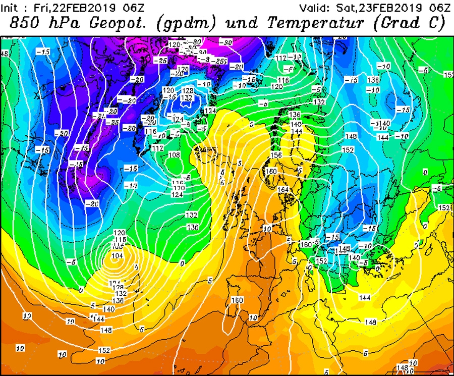 Weer 23 februari 2019